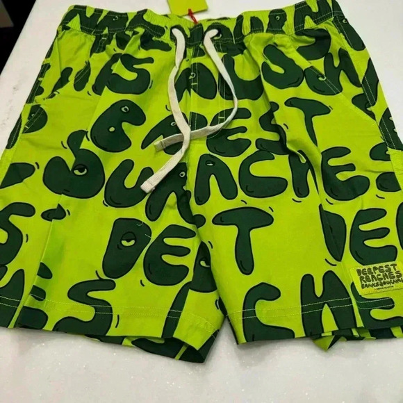 BRAND NEW Banks Journal Deepest Reaches Board Short Green Size Medium MSRP 90$ - Picture 3 of 7